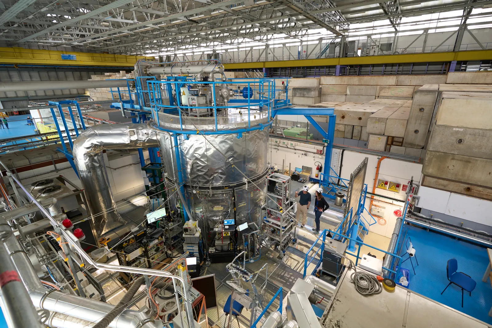 The CLOUD chamber in the East Area of CERN